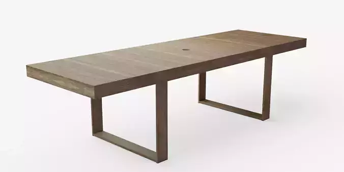 Portside Outdoor Extendable Dining Table