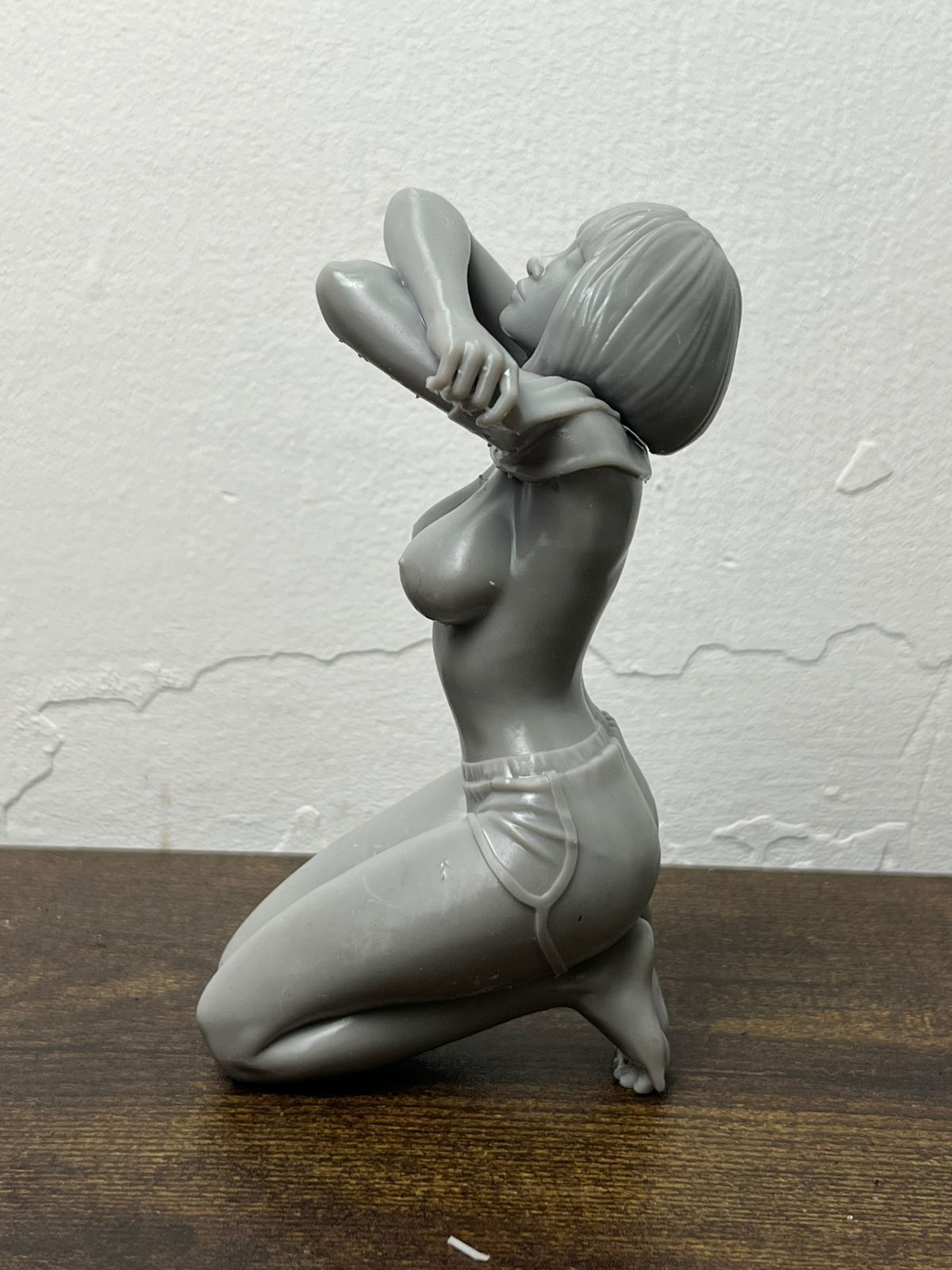 A Woman Changing Clothes 3D print model_7