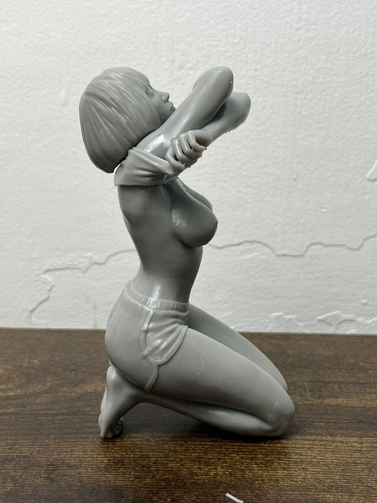 A Woman Changing Clothes 3D print model_10