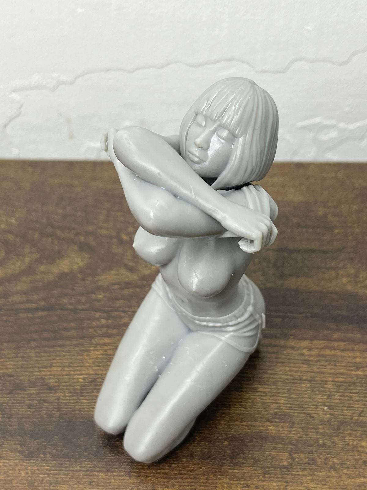 A Woman Changing Clothes 3D print model_9