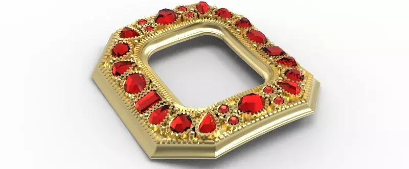 Luxury Shoe Ornament 3D print model