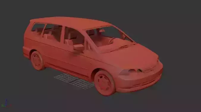 H Odyssey JP Mk2 RA6 1999 3D print model