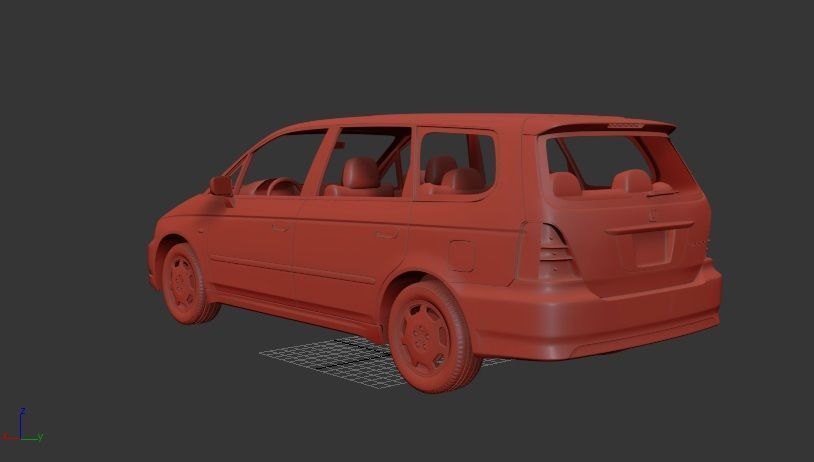 H Odyssey JP Mk2 RA6 1999 3D print model_2