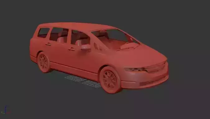 H Odyssey JP Mk3 RB1 2003 3D print model