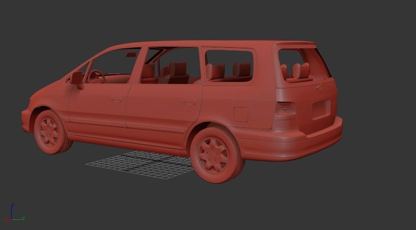 H Odyssey Mk1 RA1 1994 3D print model_2