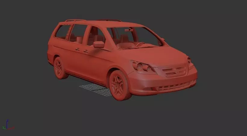 H Odyssey Mk3 RB1 US spec 2008 3D print model_0