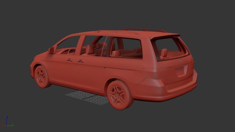 H Odyssey Mk3 RB1 US spec 2008 3D print model_2