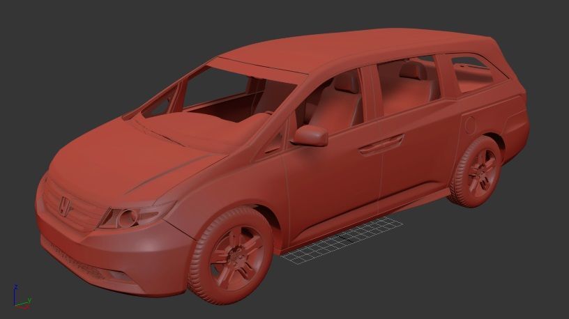 H Odyssey 2011 3D print model_1