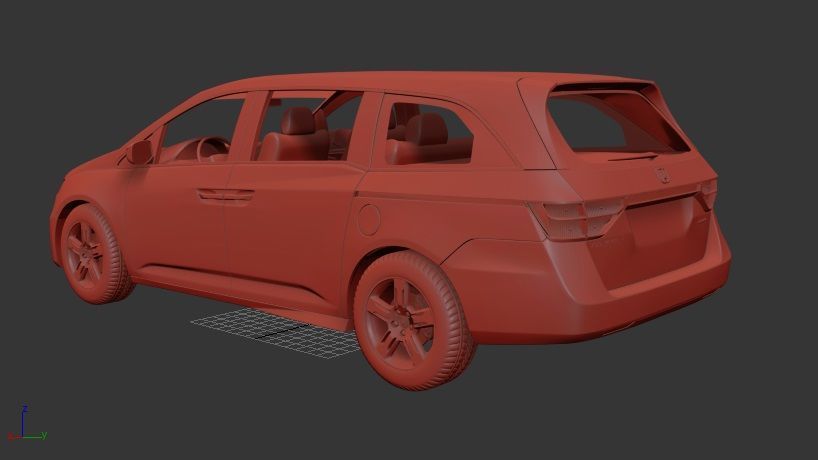 H Odyssey 2011 3D print model_2