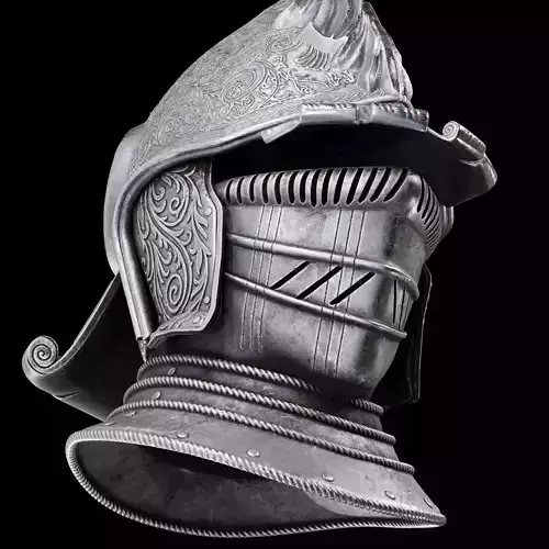 BANISHED KNIGHT COSPLAY Helmet Elden Ring Replica STL Fan Art 