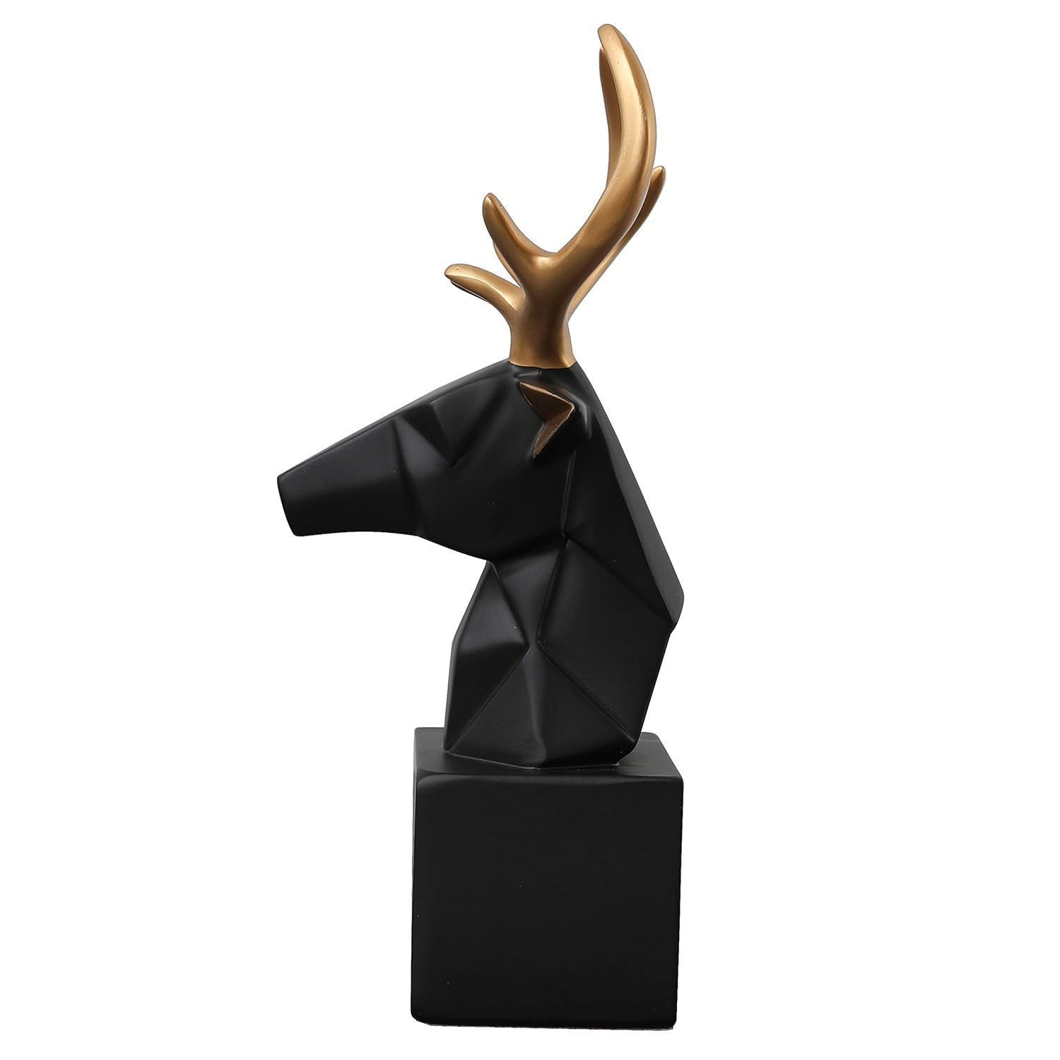 Deer head statue 3D print model_10