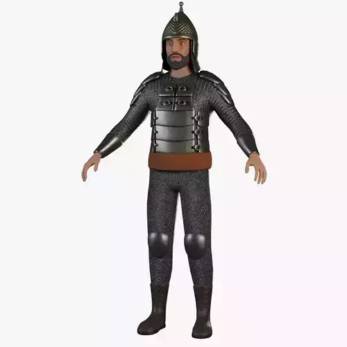 Fatih Sultan Mehmed the Conqueror 3D model