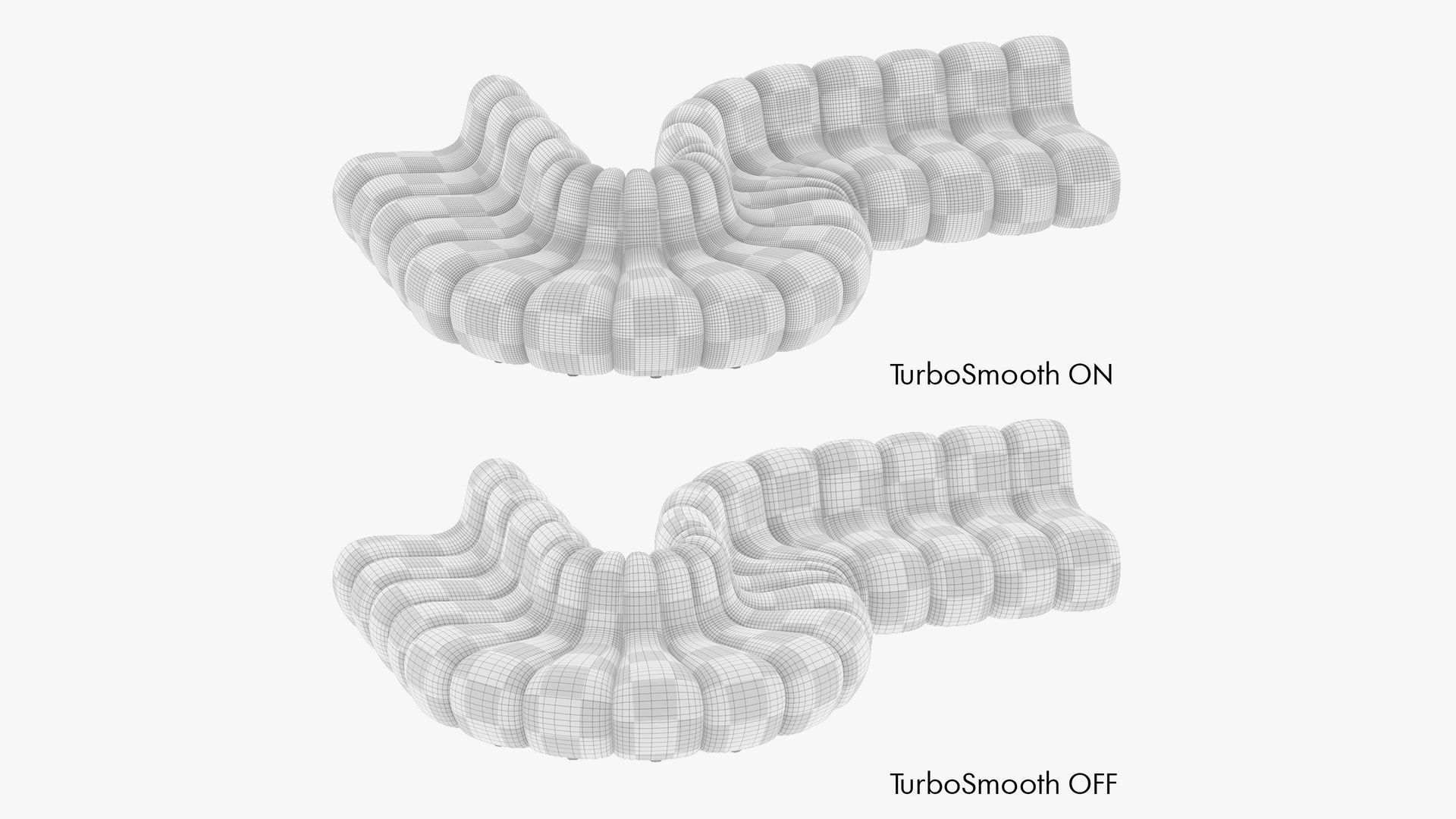 Jagger Lounge Modular Sofa Beige and Olive 3D model_8