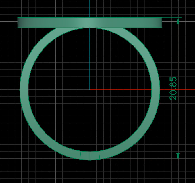 jewelry ring 311 3D print model_3