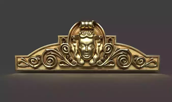 Mascaron for 3D Printing and Visualization