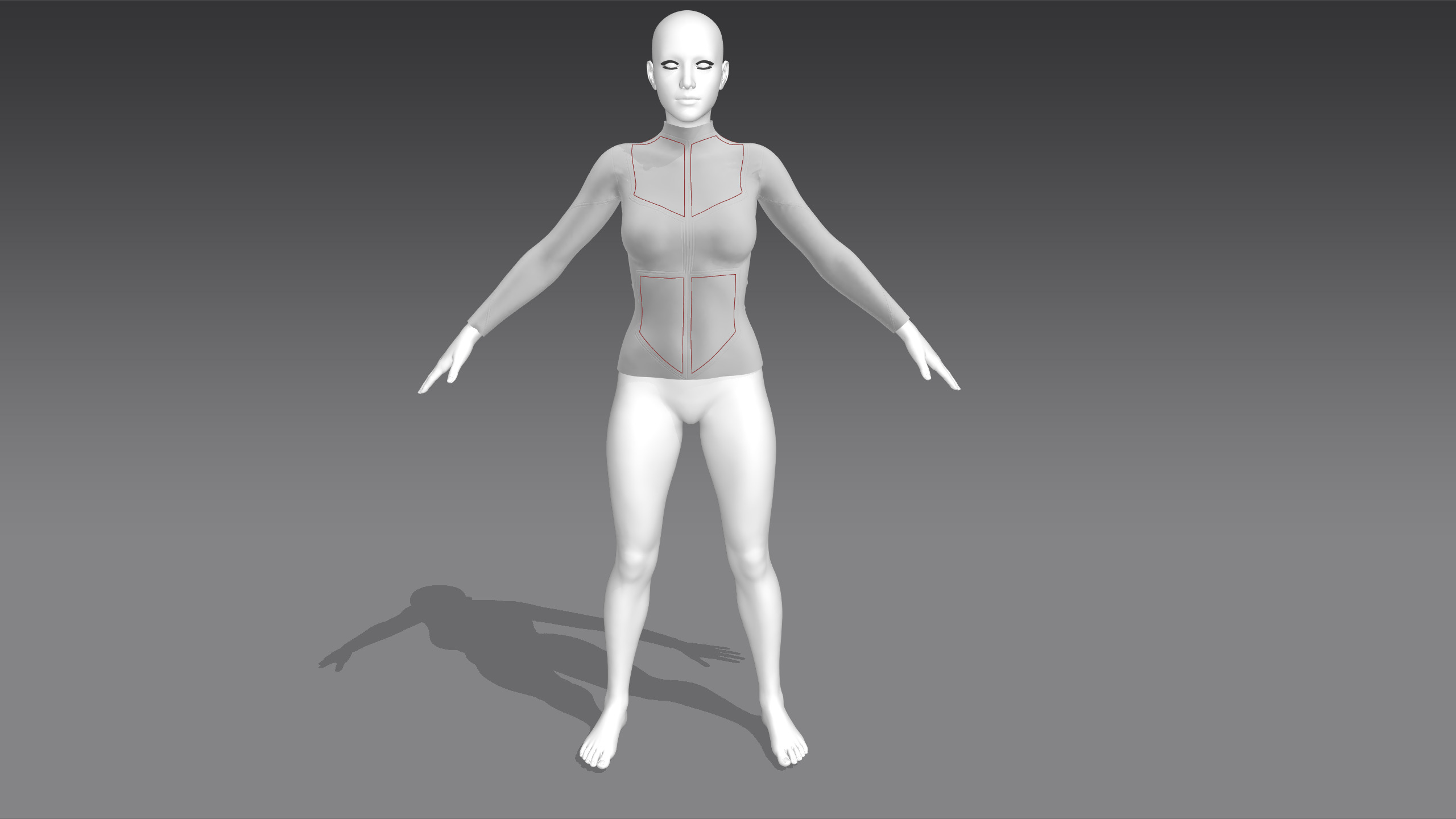 Military Outfit Full Tutorial and Project Files Low-poly 3D model_24