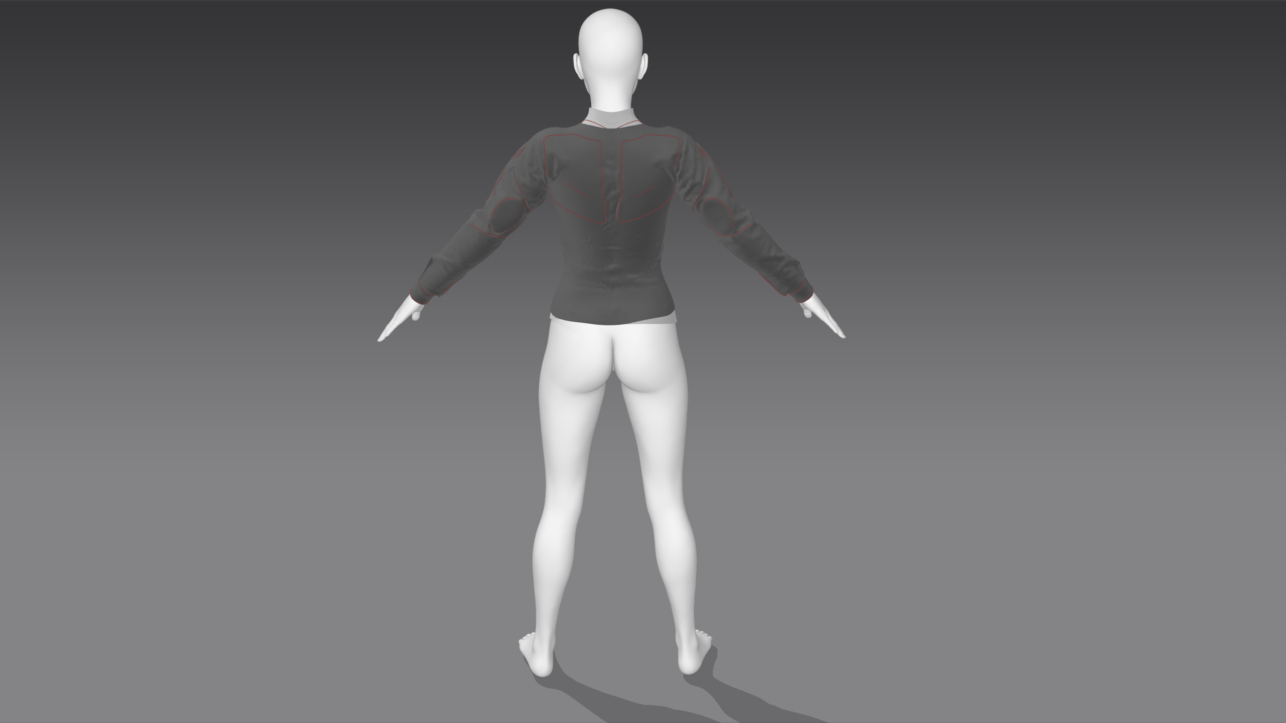 Military Outfit Full Tutorial and Project Files Low-poly 3D model_27