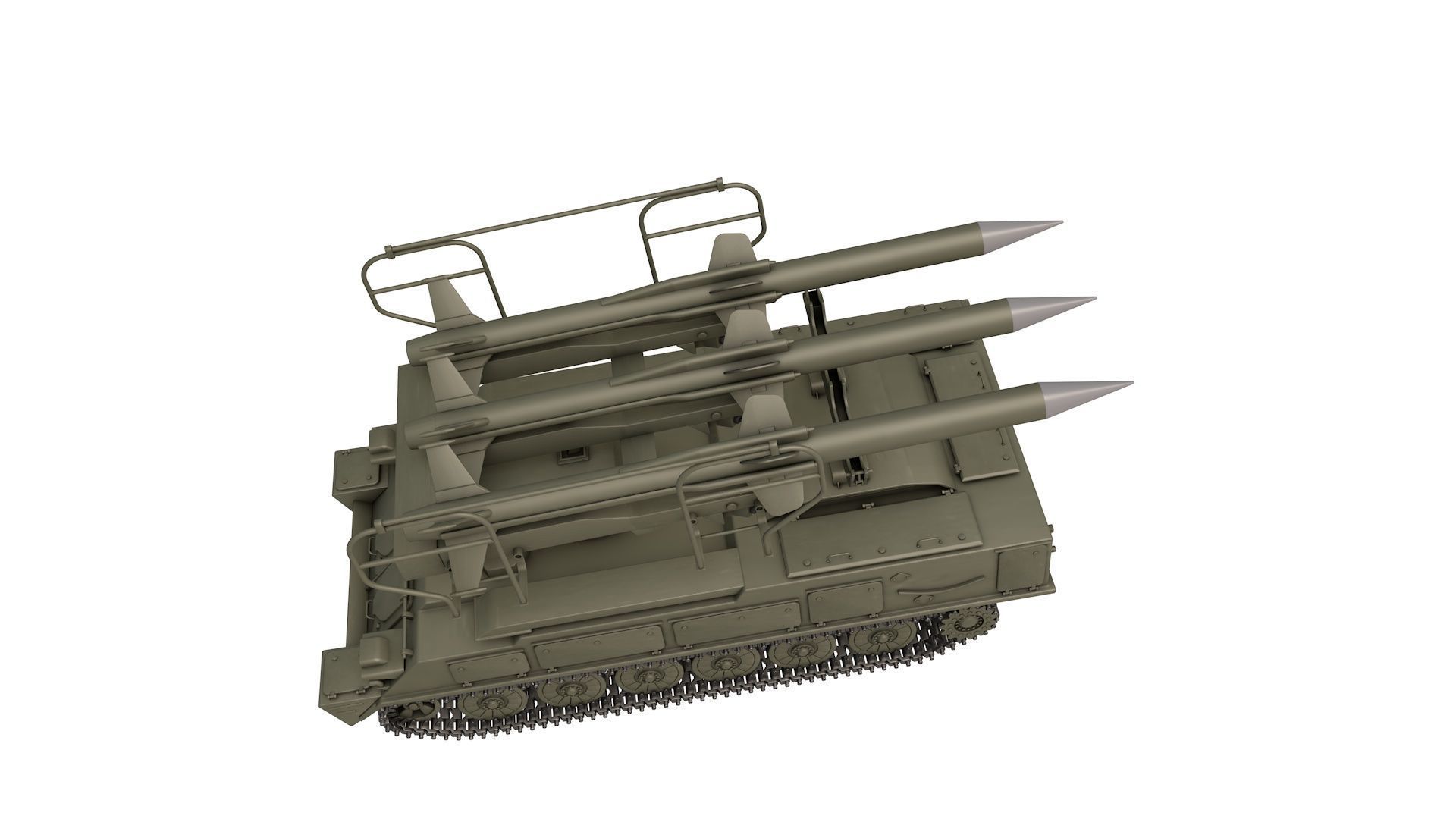 SA-6 Gainful 2K12 Kub 3D model_2