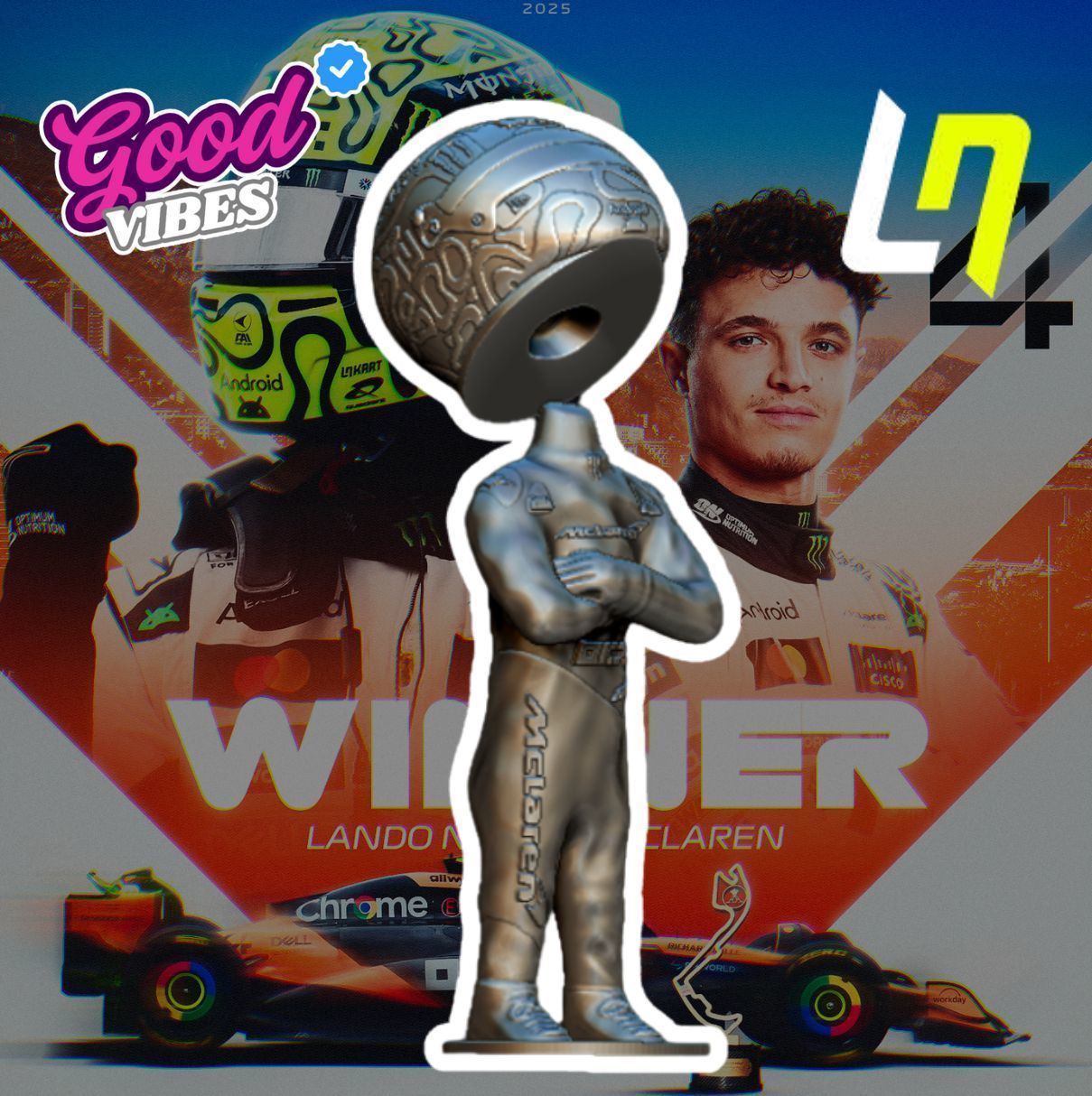 DOLL EDITION LIMITID LANDO NORRIS MCLAREN 2025 3D print model_6