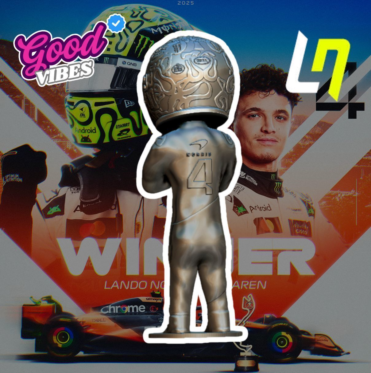 DOLL EDITION LIMITID LANDO NORRIS MCLAREN 2025 3D print model_3