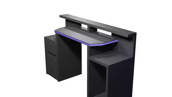 Desk with LED