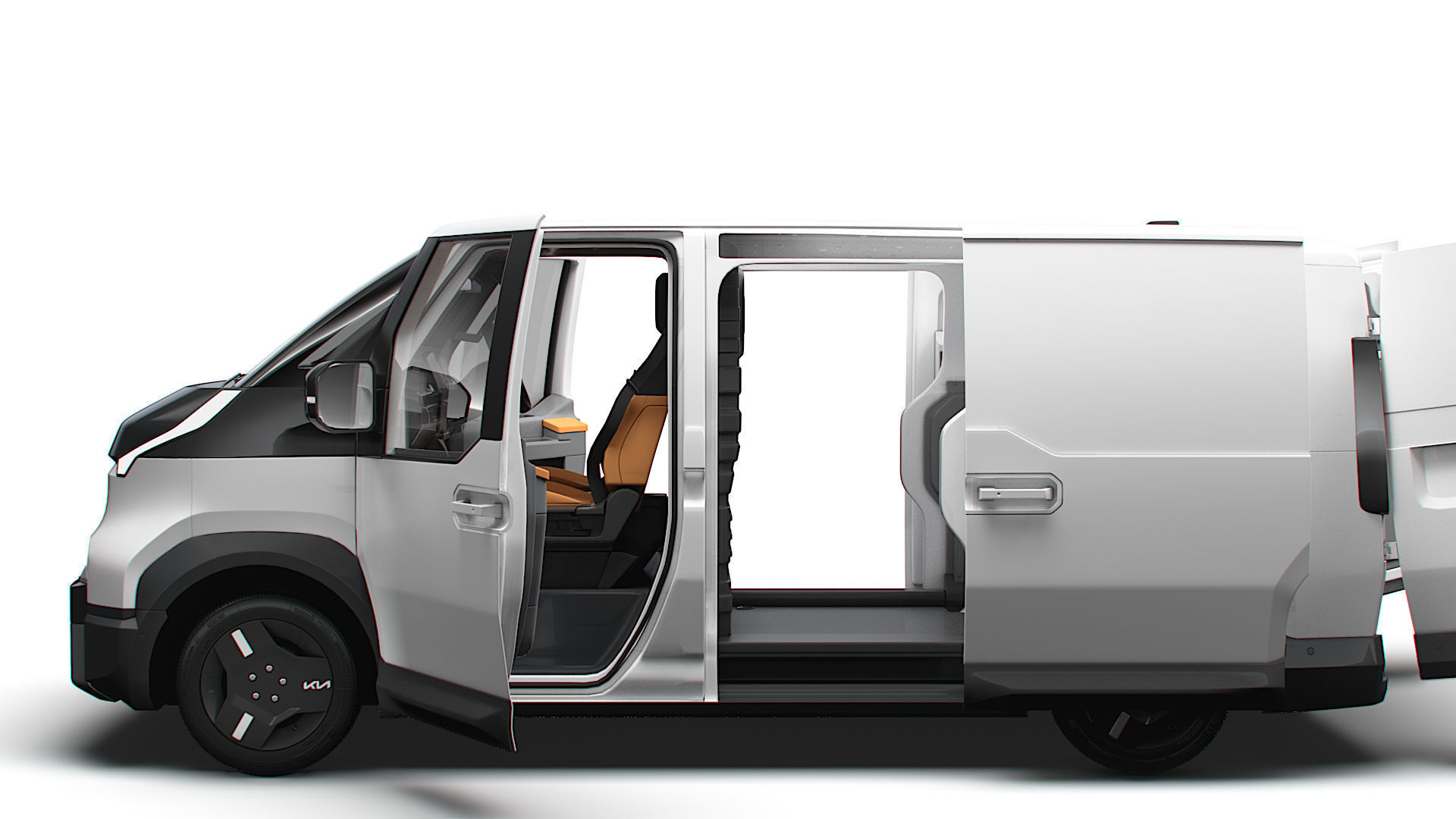 KIA PV5 Cargo L2H1 HQInterior 2026 UKspec 3D model_4