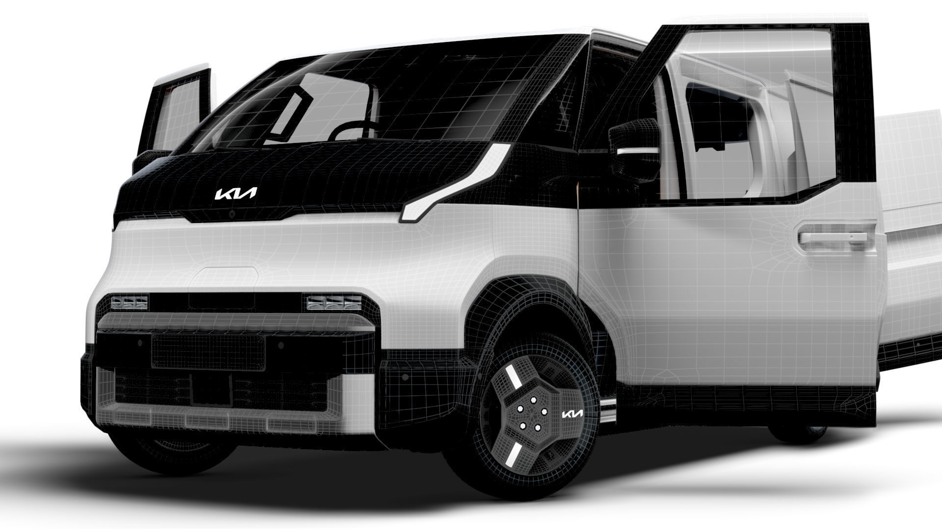 KIA PV5 Cargo L2H1 HQInterior 2026 UKspec 3D model_23