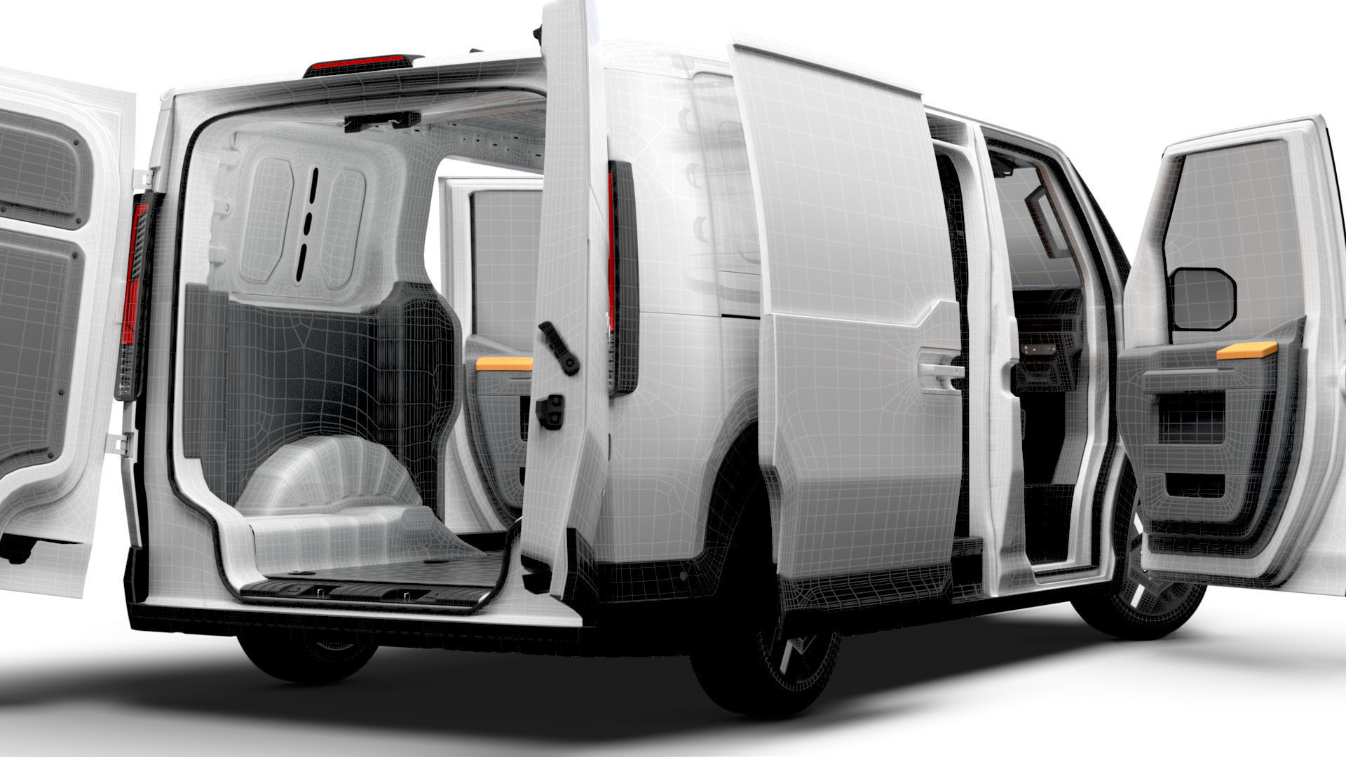 KIA PV5 Cargo L2H1 HQInterior 2026 UKspec 3D model_20