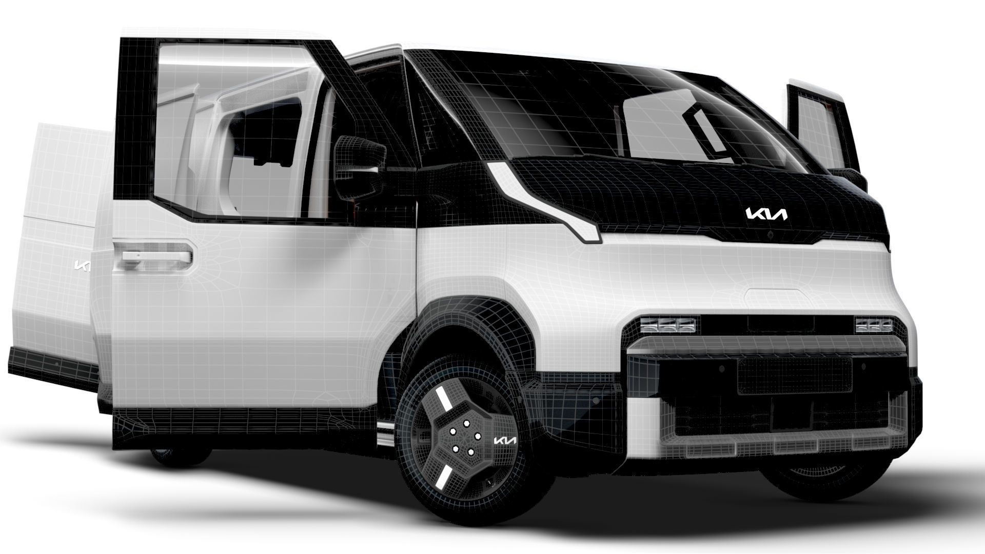 KIA PV5 Cargo L2H1 HQInterior 2026 UKspec 3D model_15