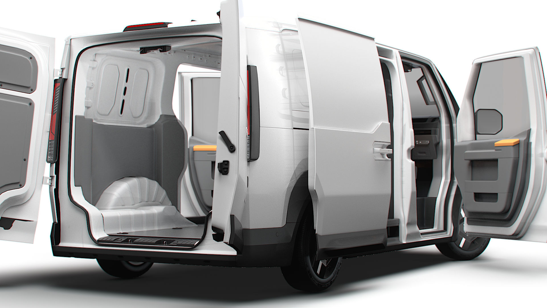 KIA PV5 Cargo L2H1 HQInterior 2026 UKspec 3D model_5