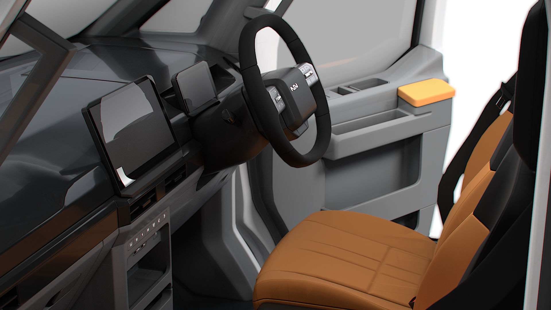 KIA PV5 Cargo L2H1 HQInterior 2026 UKspec 3D model_9