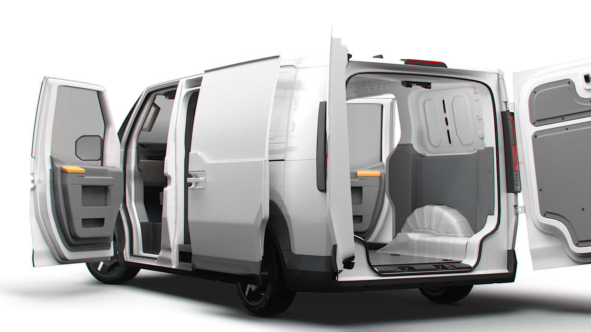 KIA PV5 Cargo L2H1 HQInterior 2026 UKspec 3D model_2