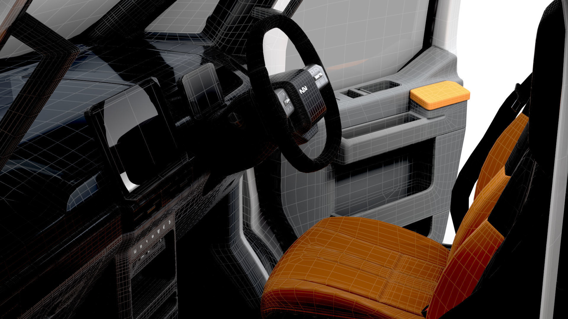 KIA PV5 Cargo L2H1 HQInterior 2026 UKspec 3D model_24