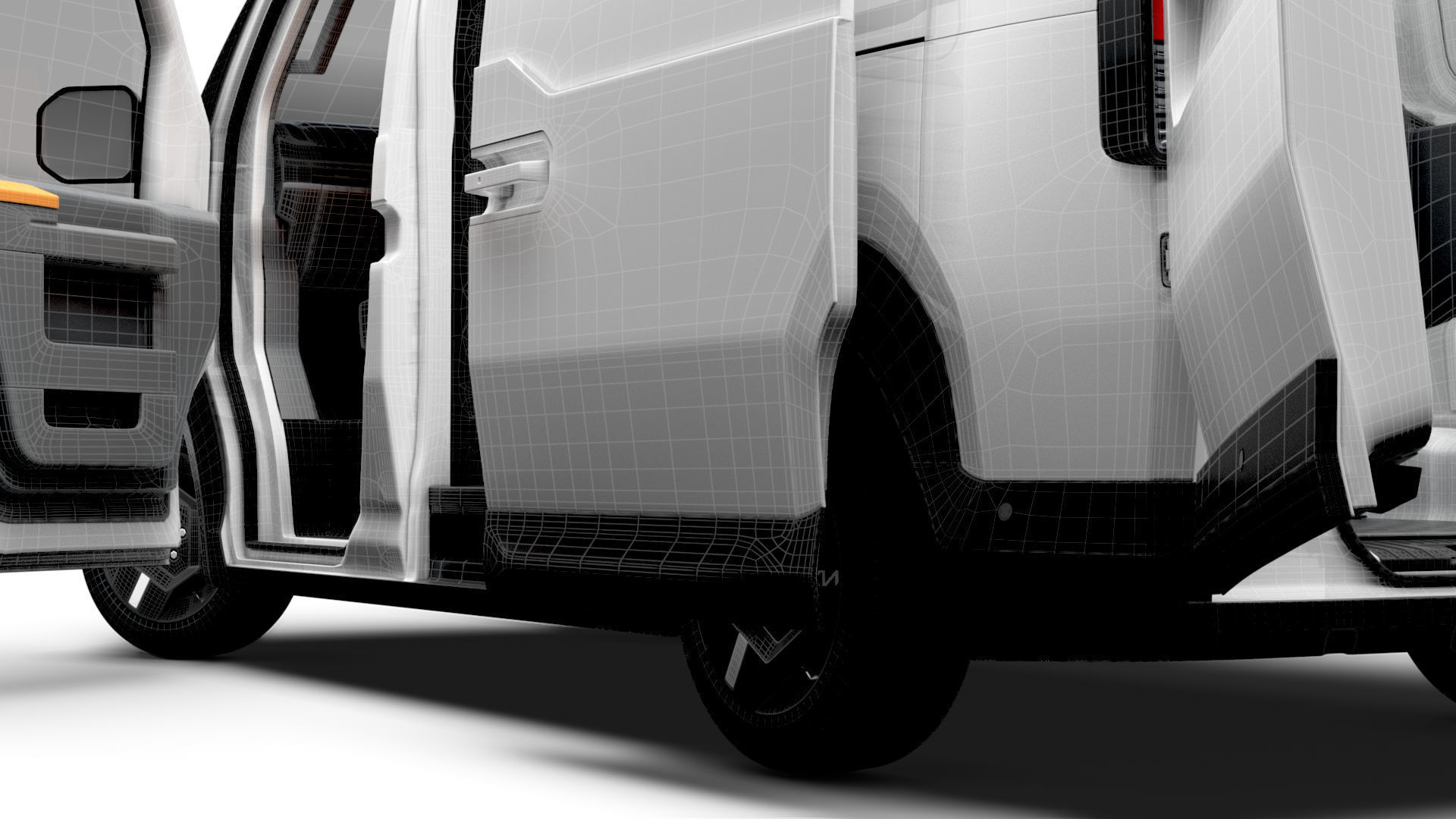 KIA PV5 Cargo L2H1 HQInterior 2026 UKspec 3D model_18