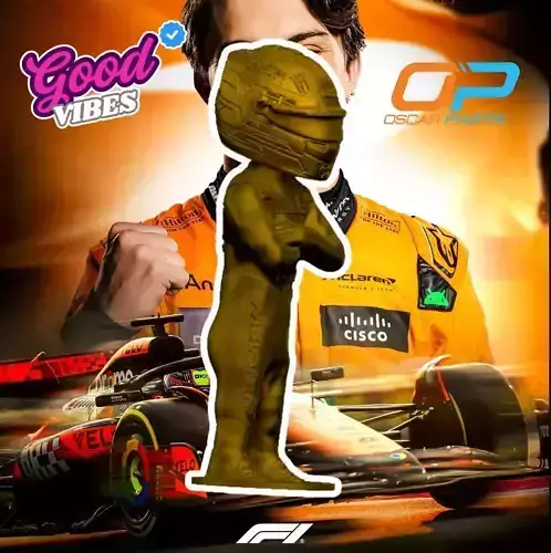 OSCAR PIASTRI DOLL MCLAREN FORMULA 1 2025