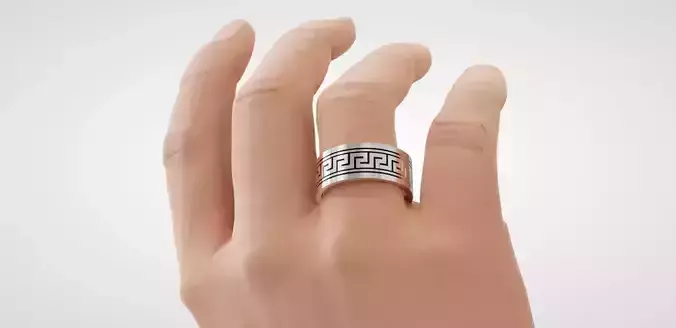 greek man ring