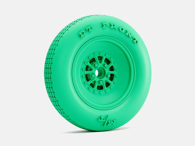 15x4 Sander 752 Wheel MT ET Front Tire 26x4R15 3D print model