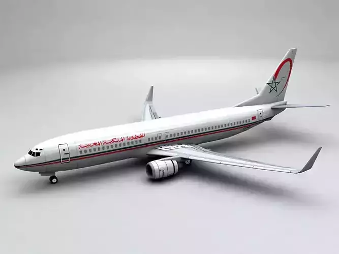 Boeing 737-800 NG Airliner - Royal Air Maroc
