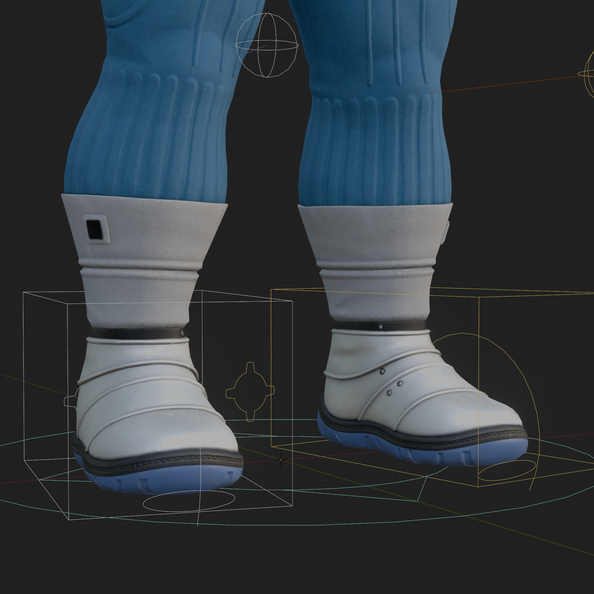 Ben Grimm 3D Model Fortnite The Thing Rigged PBR FBX OBJ Low-poly 3D model_6