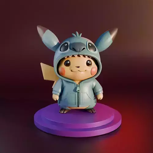 Pikachu Stich Jacket