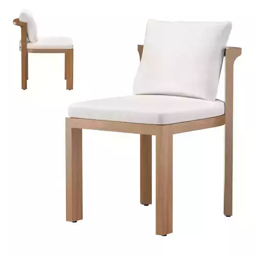 Lagos Teak Dining Side Chair