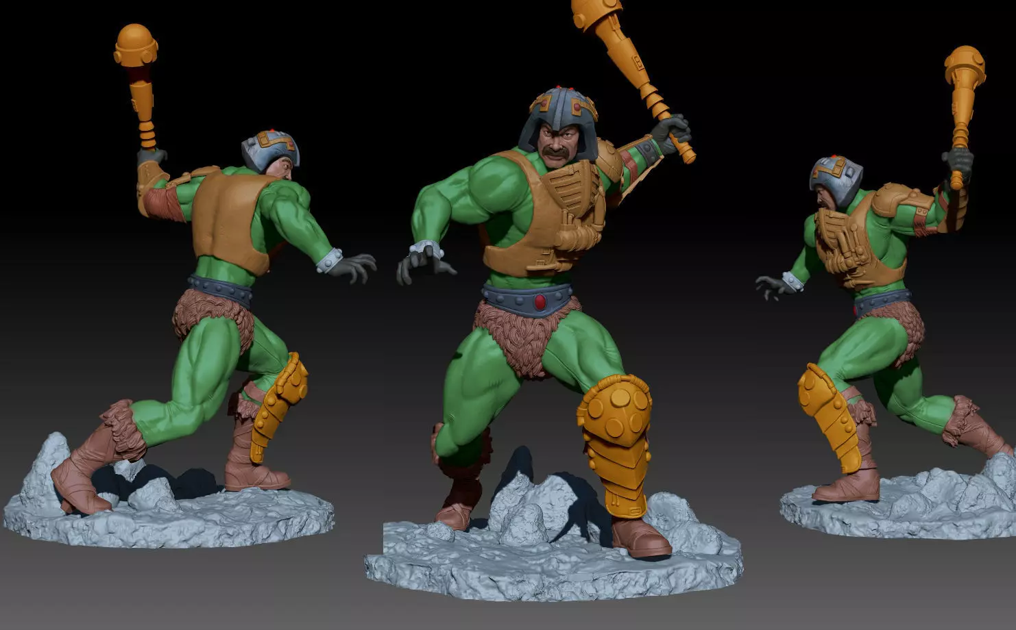 Man at arms fan art version winky 3D print model_0