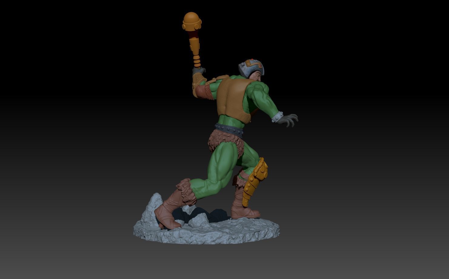 Man at arms fan art version winky 3D print model_4