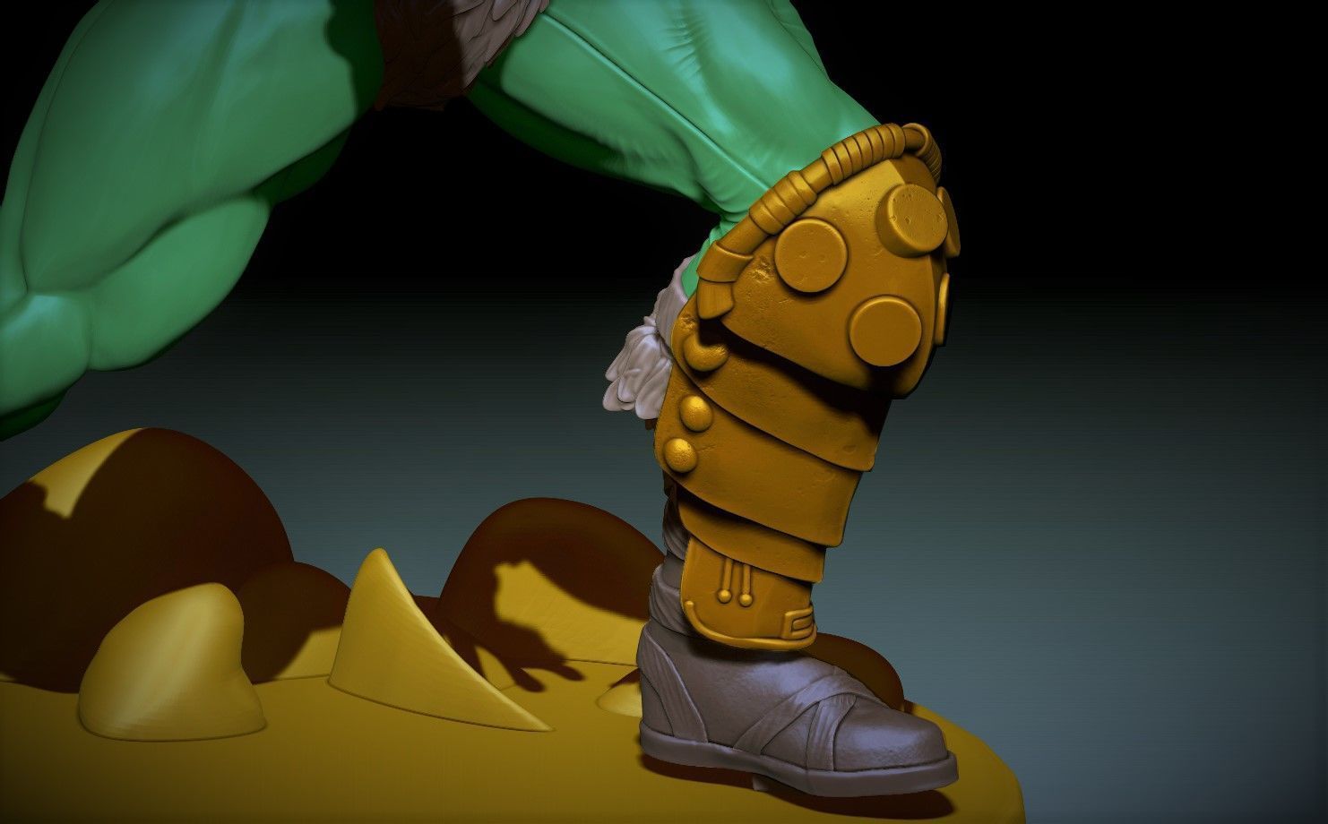 Man at arms fan art version winky 3D print model_21