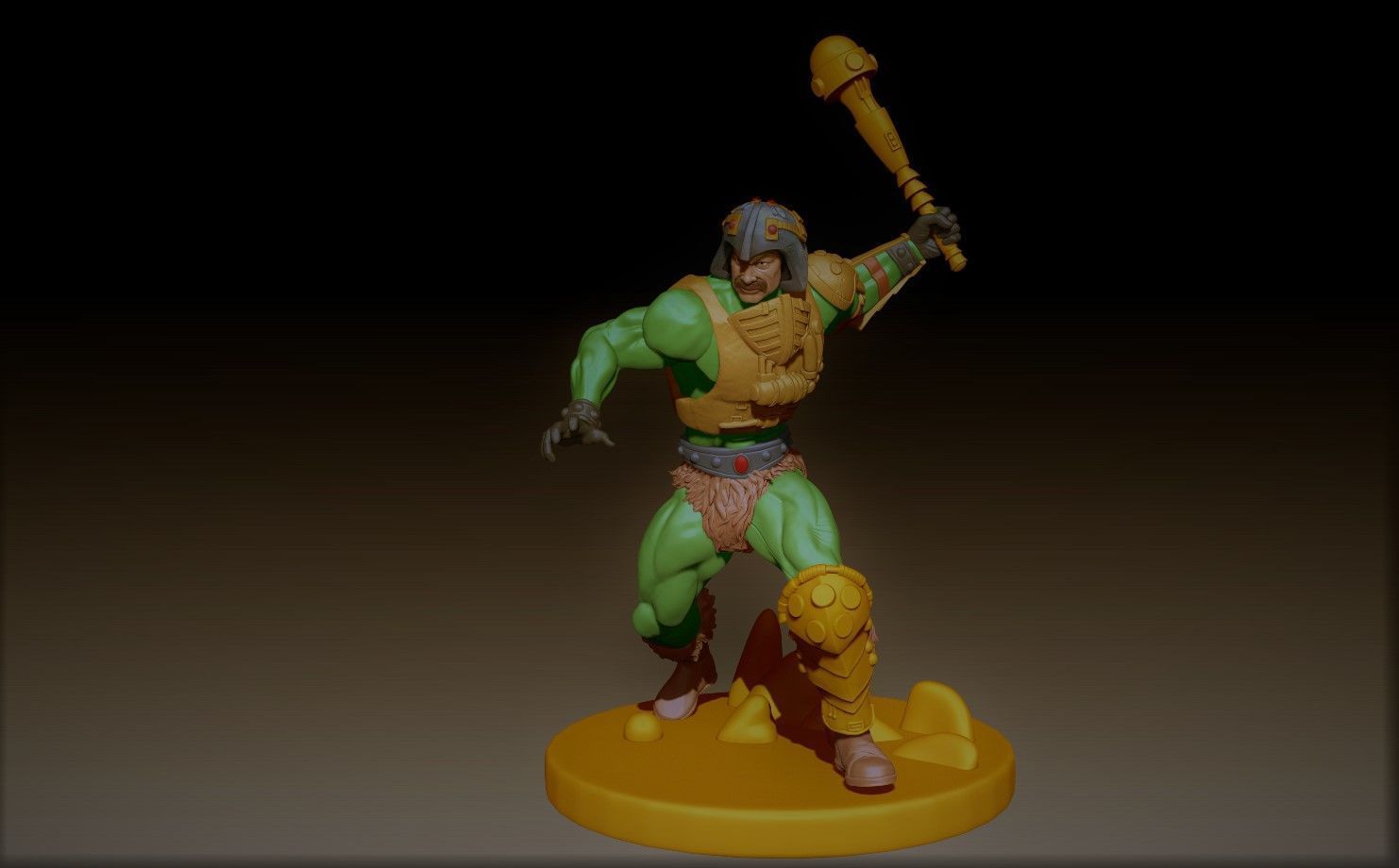 Man at arms fan art version winky 3D print model_20