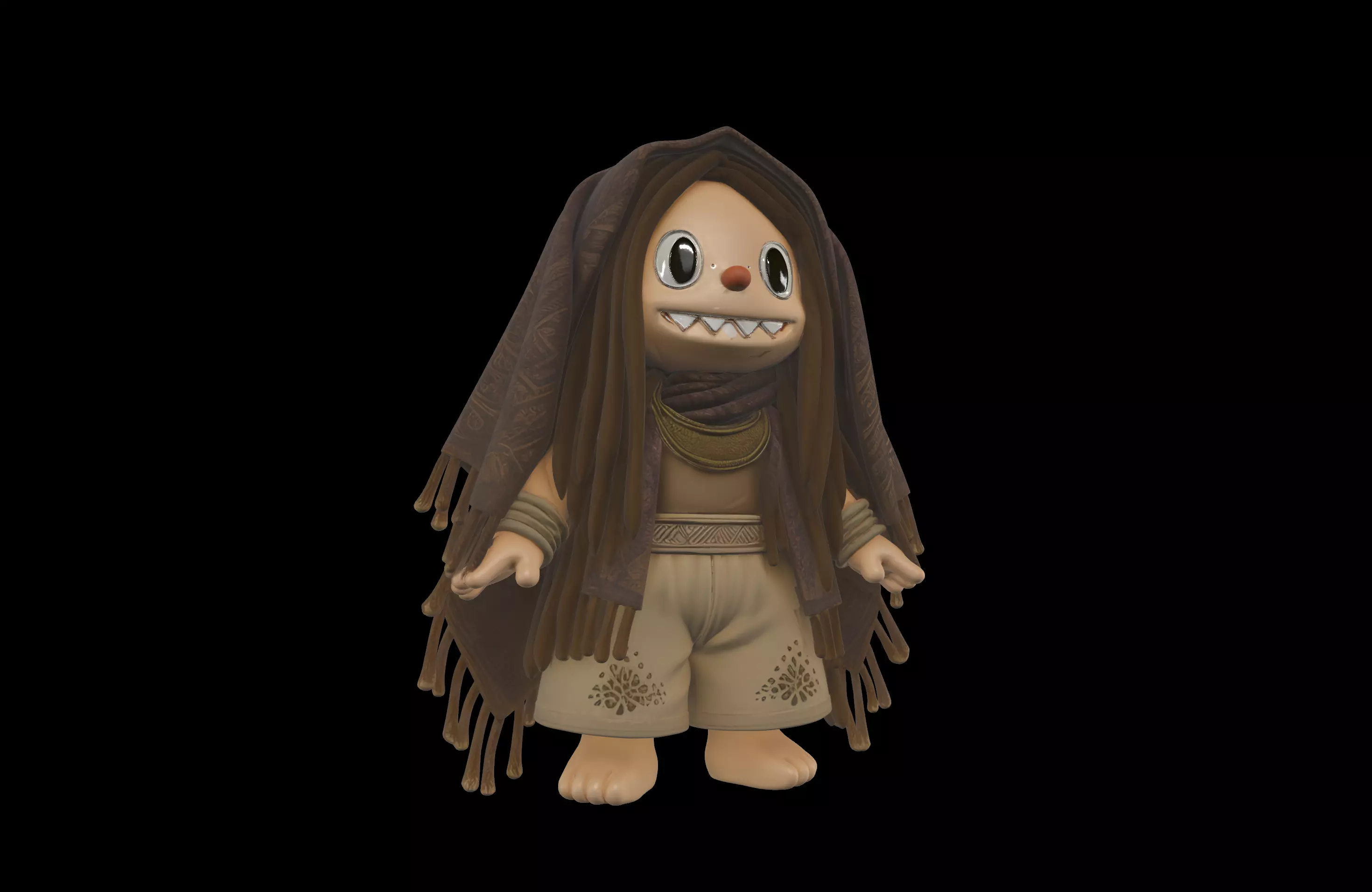 Wook Labubu 3D print model