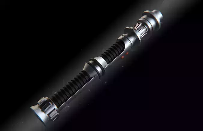 Kyle Katarn hilt with stand 3D print model