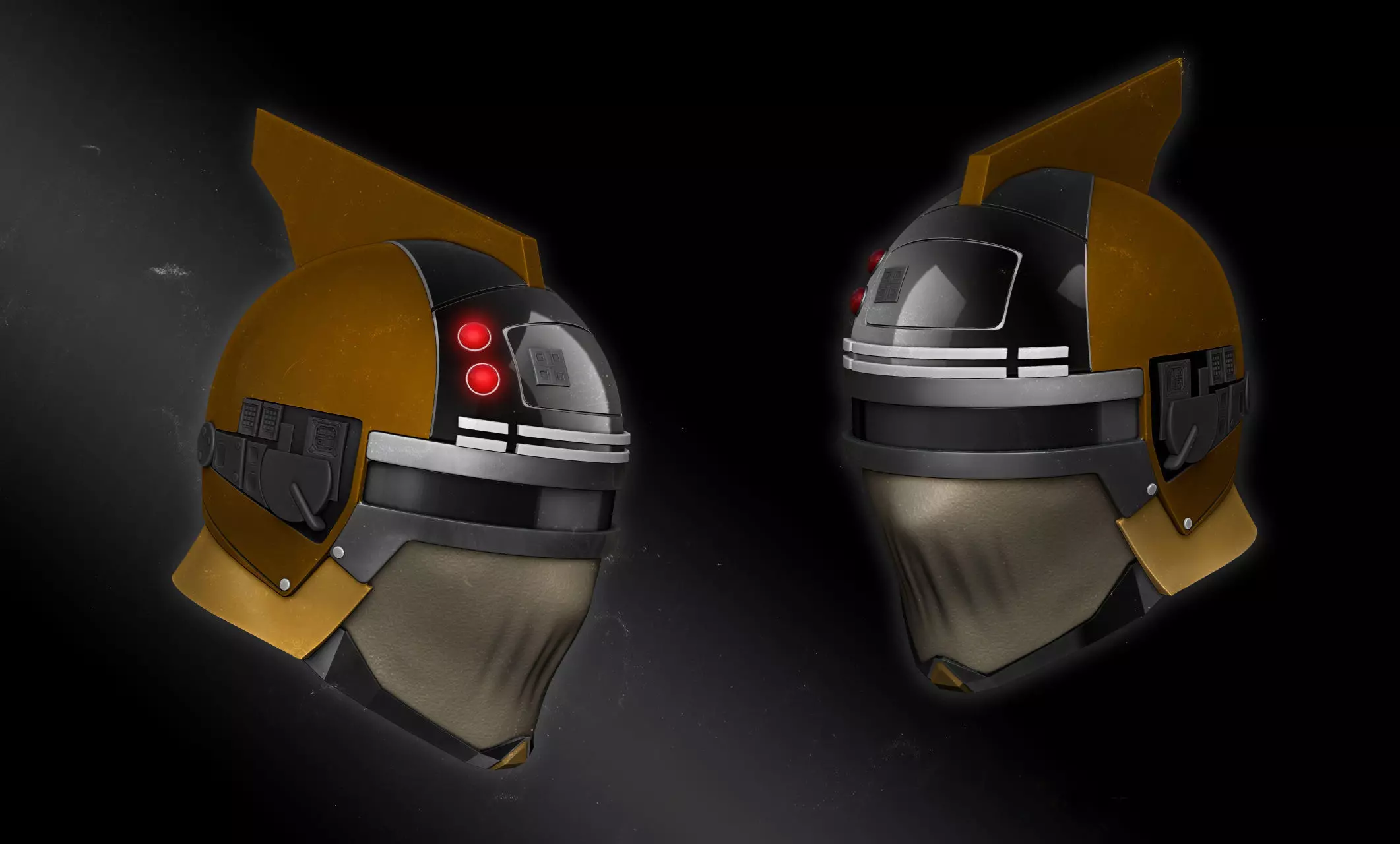 Bounty Hunter helmet 3D print model_0