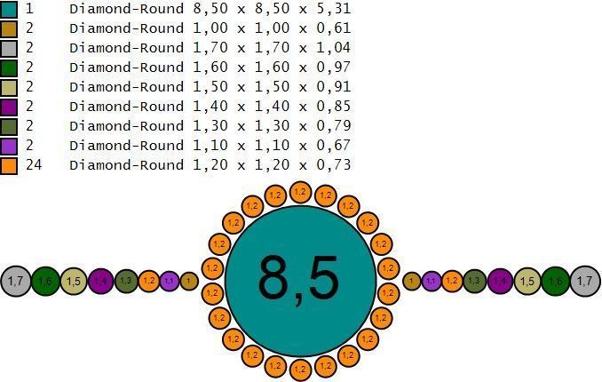 Gold N1427 3D print model_10