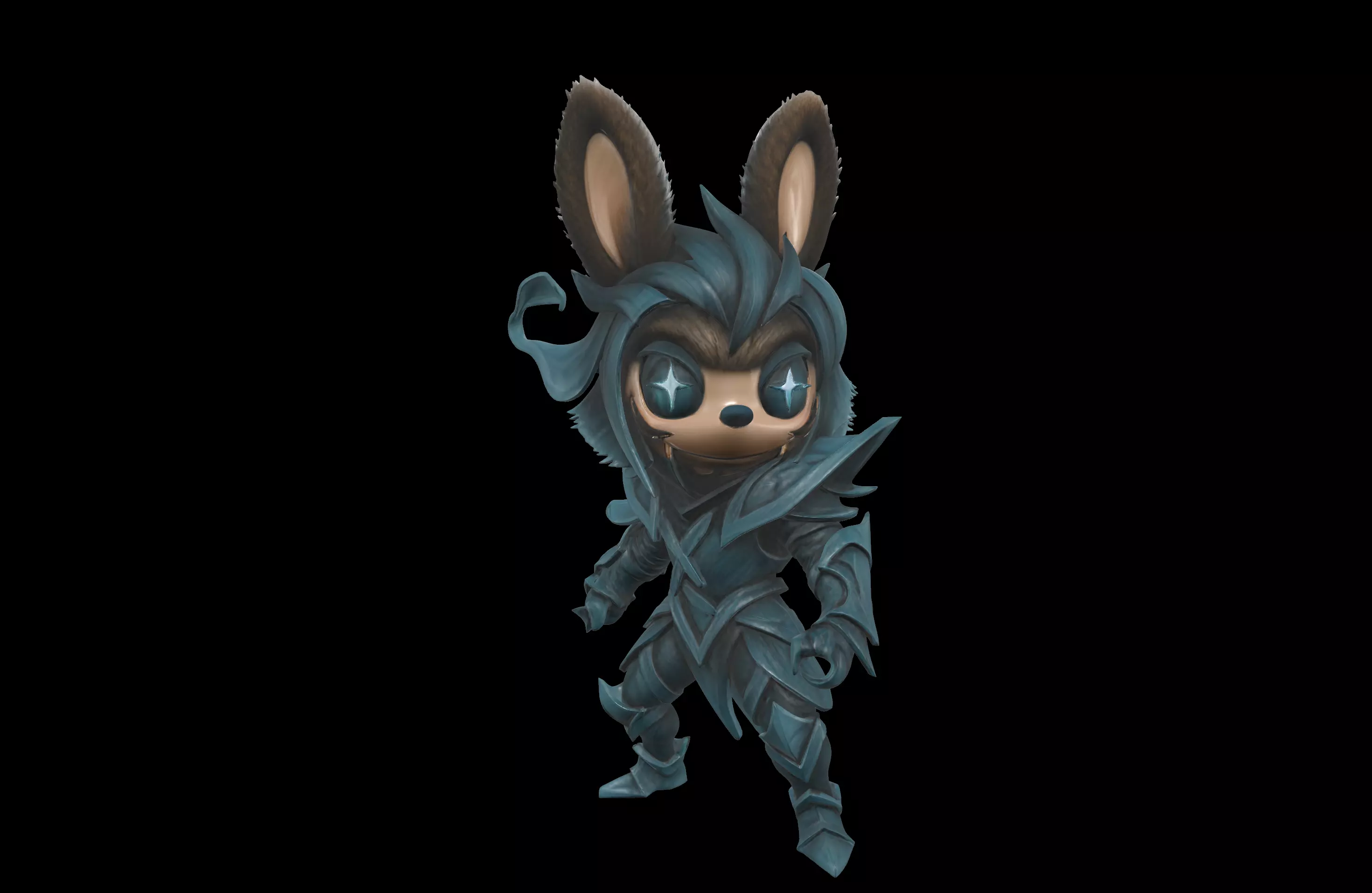 Labubu Kayn League of Legends 3D print model_0